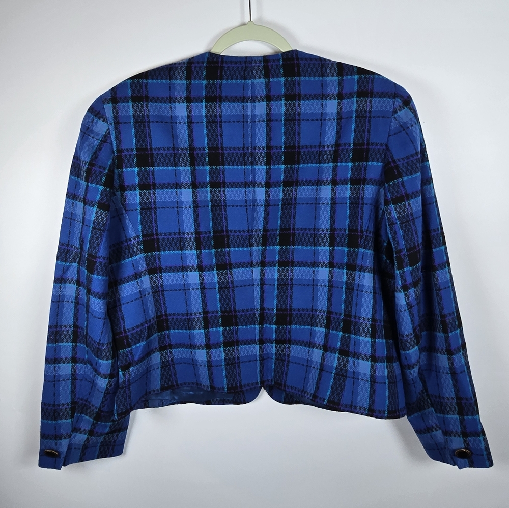Pendleton Wool, Plaid Dress Jacket - image 2